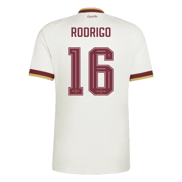 Spanien Bortatröja VM 2026 Herr – Rodrigo #16 Fotbollströja