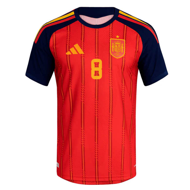 Spanien Hemmatröja VM 2026 Herr – Pedri #8 Fotbollströja 2 Spanien Hemmatröja VM 2026 Herr – Pedri #8 Fotbollströja