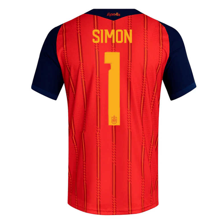 Spanien Hemmatröja VM 2026 Herr – Unai Simón #1 Fotbollströja 1 Spanien Hemmatröja VM 2026 Herr – Unai Simón #1 Fotbollströja