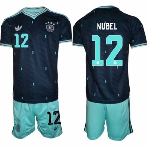 Tyskland Bortaställ VM 2026 Herr – Alexander Nübel #12 Fotbollsset Tröja & Shorts