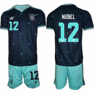 Tyskland Bortaställ VM 2026 Herr – Alexander Nübel #12 Fotbollsset Tröja & Shorts