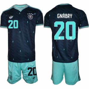 Tyskland Bortaställ VM 2026 Herr – Serge Gnabry #20 Fotbollsset Tröja & Shorts
