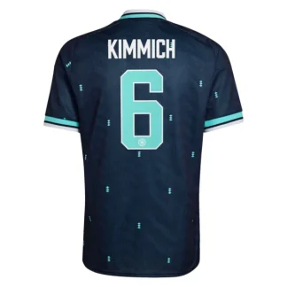 Tyskland Bortatröja VM 2026 Herr – Joshua Kimmich #6 Fotbollströja