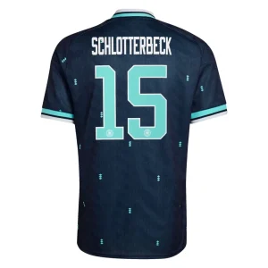 Tyskland Bortatröja VM 2026 Herr – Nico Schlotterbeck #15 Fotbollströja