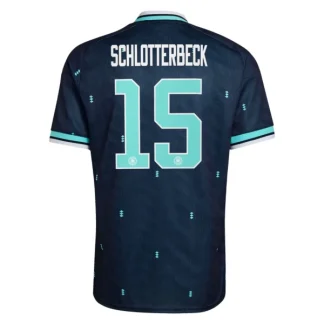 Tyskland Bortatröja VM 2026 Herr – Nico Schlotterbeck #15 Fotbollströja