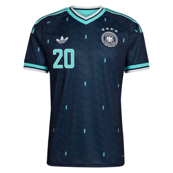 Tyskland Bortatröja VM 2026 Herr – Serge Gnabry #20 Fotbollströja