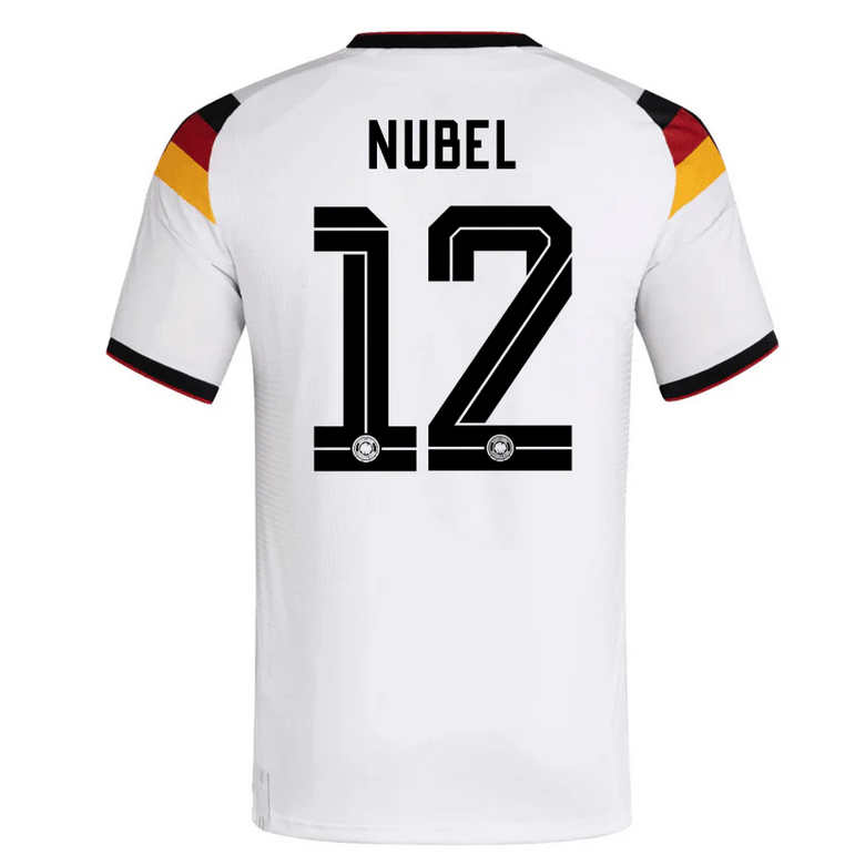 Tyskland Hemmatröja VM 2026 Herr – Alexander Nübel #12 Fotbollströja 1 Tyskland Hemmatröja VM 2026 Herr – Alexander Nübel #12 Fotbollströja
