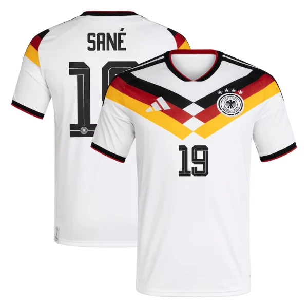 Tyskland Hemmatröja VM 2026 Herr – Leroy Sané #19 Fotbollströja 3 Tyskland Hemmatröja VM 2026 Herr – Leroy Sané #19 Fotbollströja