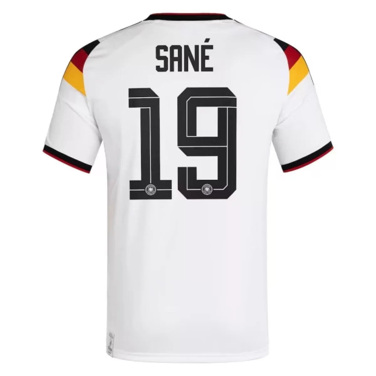 Tyskland Hemmatröja VM 2026 Herr – Leroy Sané #19 Fotbollströja 1 Tyskland Hemmatröja VM 2026 Herr – Leroy Sané #19 Fotbollströja