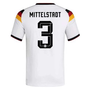 Tyskland Hemmatröja VM 2026 Herr – Maximilian Mittelstädt #3 Fotbollströja