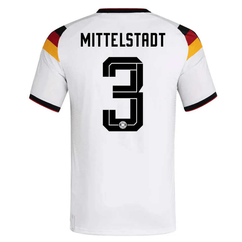 Tyskland Hemmatröja VM 2026 Herr – Maximilian Mittelstädt #3 Fotbollströja 1 Tyskland Hemmatröja VM 2026 Herr – Maximilian Mittelstädt #3 Fotbollströja