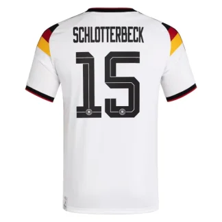 Tyskland Hemmatröja VM 2026 Herr – Nico Schlotterbeck #15 Fotbollströja