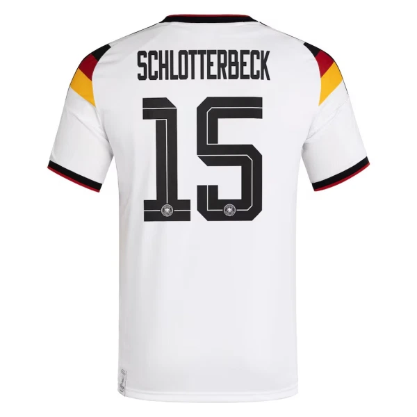 Tyskland Hemmatröja VM 2026 Herr – Nico Schlotterbeck #15 Fotbollströja 1 Tyskland Hemmatröja VM 2026 Herr – Nico Schlotterbeck #15 Fotbollströja