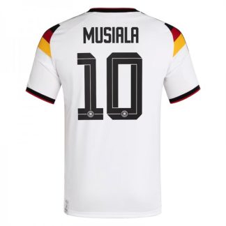Tyskland VM 2026 Hemmatröja Herr – Jamal Musiala #10 Fotbollströja