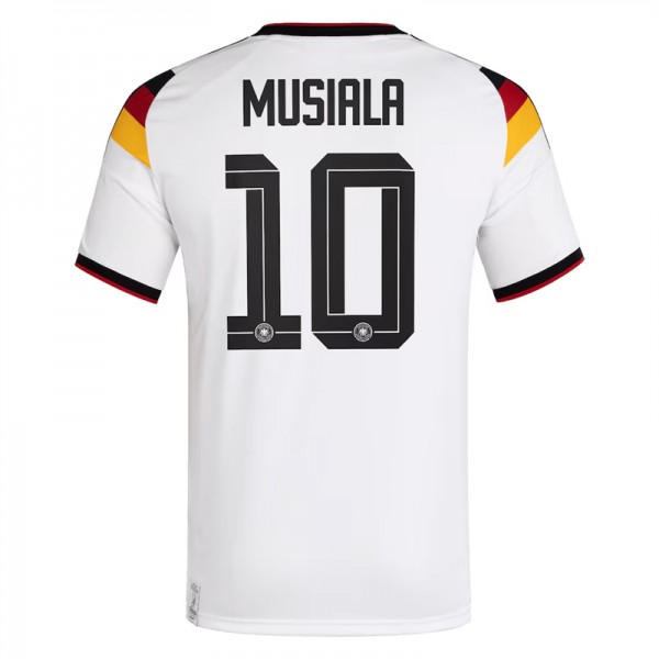 Tyskland VM 2026 Hemmatröja Herr – Jamal Musiala #10 Fotbollströja