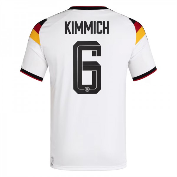 Tyskland VM 2026 Hemmatröja Herr – Joshua Kimmich #6 Fotbollströja Tyskland VM 2026 Hemmatröja Herr – Joshua Kimmich #6 Fotbollströja