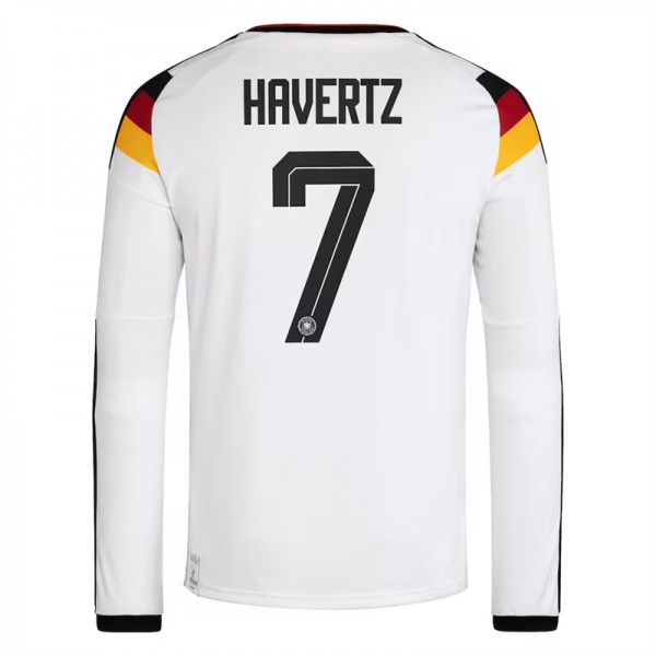 Tyskland VM 2026 Hemmatröja Herr – Kai Havertz #7 Långärmad Fotbollströja 1 Tyskland VM 2026 Hemmatröja Herr – Kai Havertz #7 Långärmad Fotbollströja