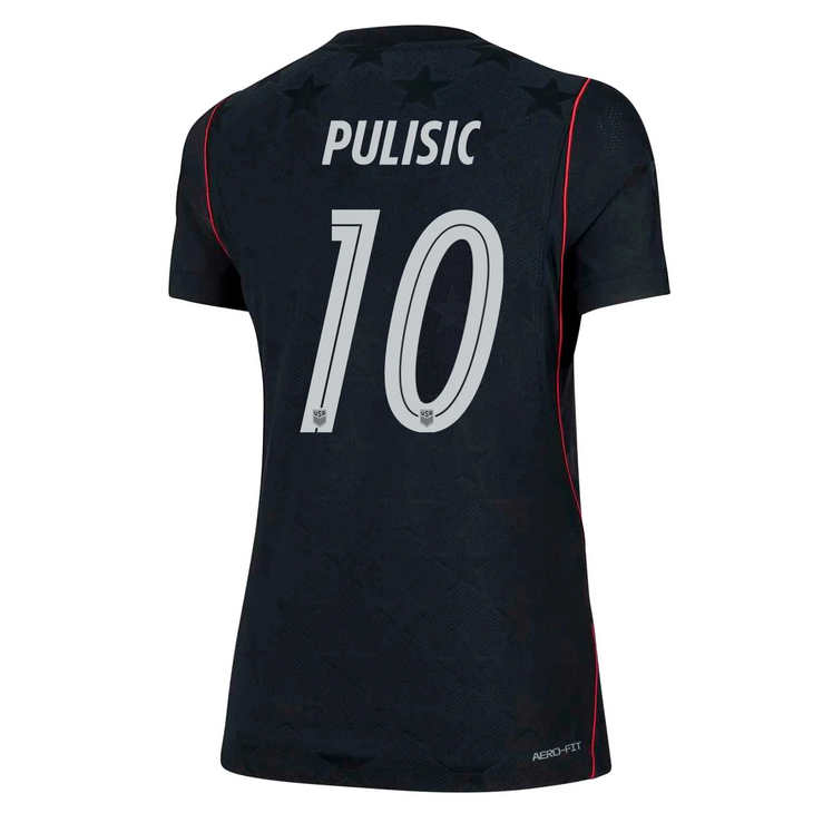 USA Bortatröja VM 2026 Dam – Christian Pulisic #10 Fotbollströja 1 USA Bortatröja VM 2026 Dam – Christian Pulisic #10 Fotbollströja