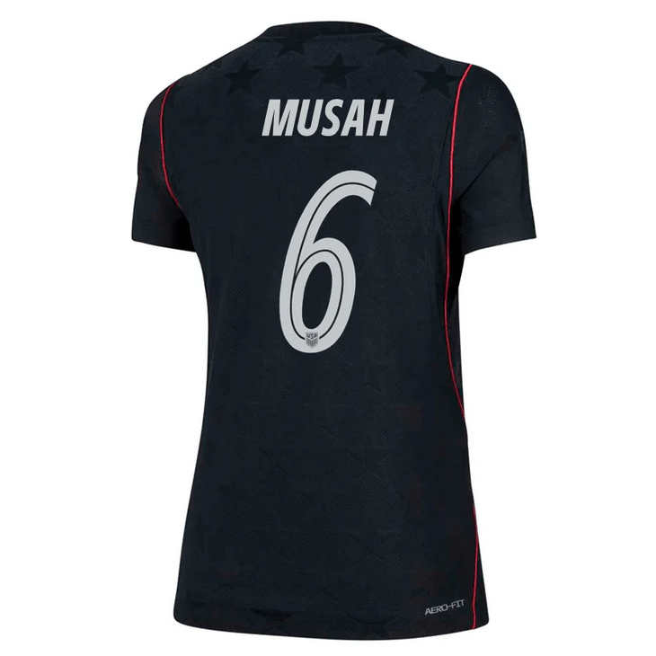 USA Bortatröja VM 2026 Dam – Yunus Musah #6 Fotbollströja 1 USA Bortatröja VM 2026 Dam – Yunus Musah #6 Fotbollströja