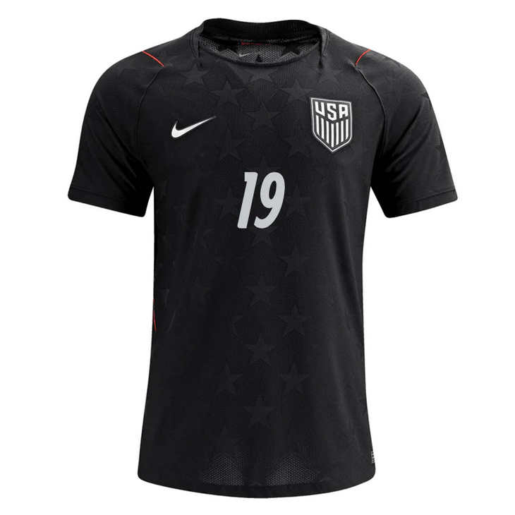 USA Bortatröja VM 2026 Herr – Haji Wright #19 Fotbollströja USA Bortatröja VM 2026 Herr – Haji Wright #19 Fotbollströja