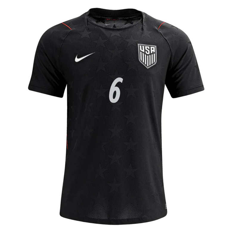 USA Bortatröja VM 2026 Herr – Yunus Musah #6 Fotbollströja 2 USA Bortatröja VM 2026 Herr – Yunus Musah #6 Fotbollströja