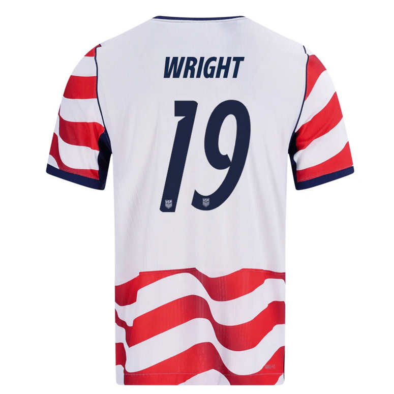 USA Hemmatröja VM 2026 Herr – Haji Wright #19 Fotbollströja USA Hemmatröja VM 2026 Herr – Haji Wright #19 Fotbollströja