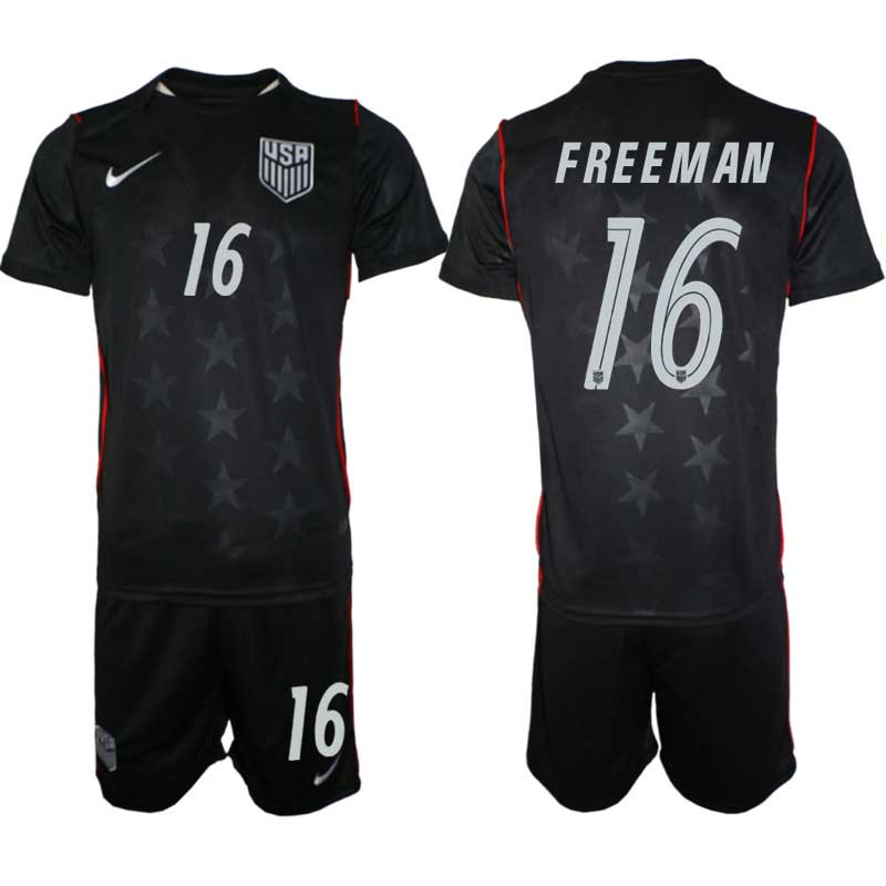 USA Landslagströja VM 2026 Bortaställ Alex Freeman #16 – Herr Fotbollsset Tröja + Shorts 1 USA Landslagströja VM 2026 Bortaställ Alex Freeman #16 – Herr Fotbollsset Tröja + Shorts