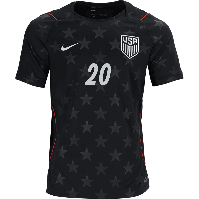 USA Bortatröja VM 2026 Herr – Folarin Balogun #20 Fotbollströja 2 USA Bortatröja VM 2026 Herr – Folarin Balogun #20 Fotbollströja