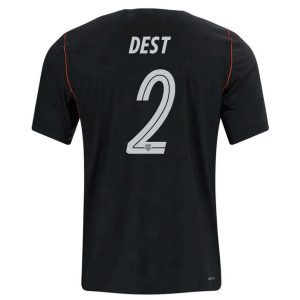 USA Bortatröja VM 2026 Herr – Sergiño Dest #2 Fotbollströja