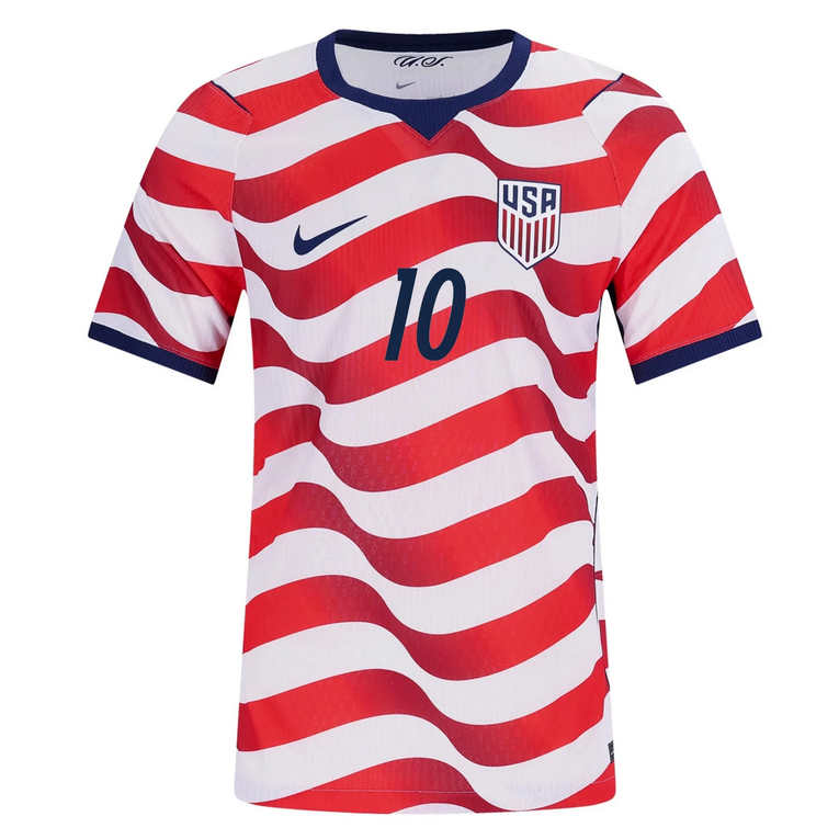USA Hemmatröja VM 2026 Herr – Christian Pulisic #10 Fotbollströja 2 USA Hemmatröja VM 2026 Herr – Christian Pulisic #10 Fotbollströja