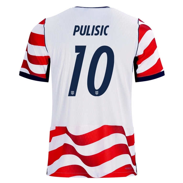 USA Hemmatröja VM 2026 Herr – Christian Pulisic #10 Fotbollströja 1 USA Hemmatröja VM 2026 Herr – Christian Pulisic #10 Fotbollströja