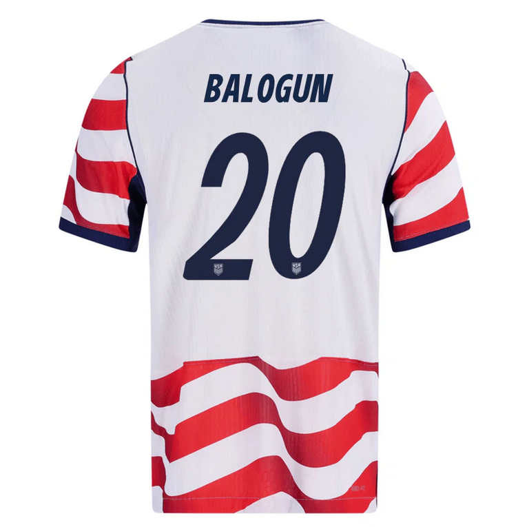USA Hemmatröja VM 2026 Herr – Folarin Balogun #20 Fotbollströja USA Hemmatröja VM 2026 Herr – Folarin Balogun #20 Fotbollströja