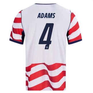 USA Hemmatröja VM 2026 Herr – Tyler Adams #4 Fotbollströja