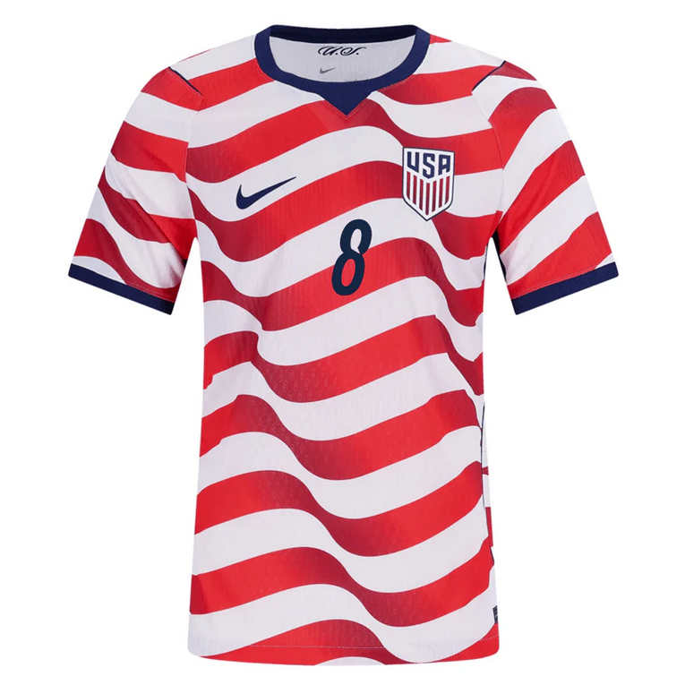 USA Hemmatröja VM 2026 Herr – Weston McKennie #8 Fotbollströja 2 USA Hemmatröja VM 2026 Herr – Weston McKennie #8 Fotbollströja