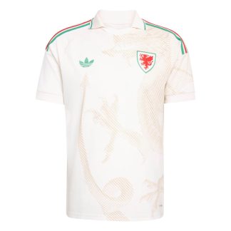 Wales Bortatröja VM 2026 Herr – Kortärmad Fotbollströja