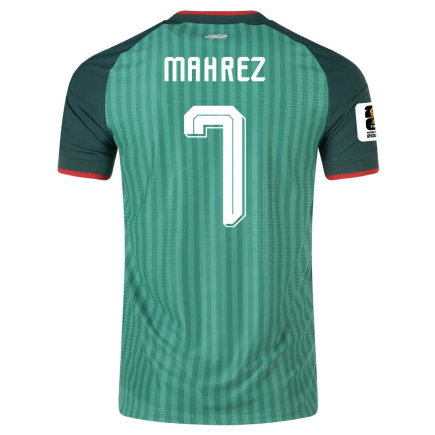 Algeriet Bortatröja VM 2026 Herr – Riyad Mahrez #7 Fotbollströja med VM-Patch 1 Algeriet Bortatröja VM 2026 Herr – Riyad Mahrez #7 Fotbollströja (Med VM 2026-märke)