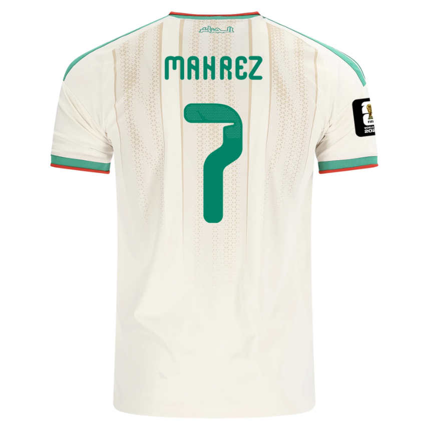 Algeriet Hemmatröja VM 2026 Herr – Riyad Mahrez #7 Fotbollströja (Med VM 2026-märke)