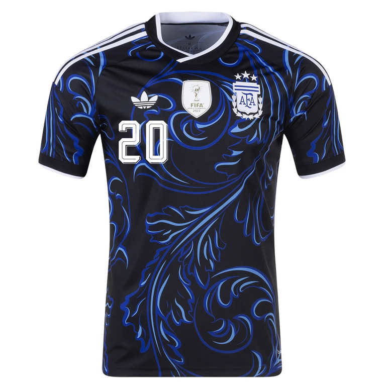Argentina Bortatröja VM 2026 Herr – Alexis Mac Allister #20 Kortärmad Fotbollströja 2 Argentina Bortatröja VM 2026 Herr – Alexis Mac Allister #20 Kortärmad Fotbollströja