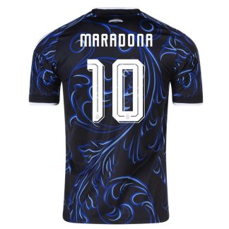 Argentina Bortatröja VM 2026 Herr – Diego Maradona #10 Kortärmad Fotbollströja