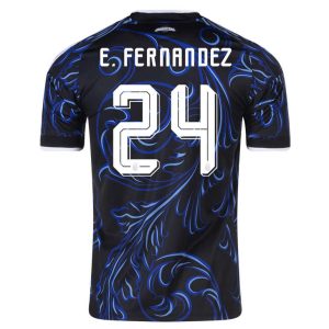 Argentina Bortatröja VM 2026 Herr – Enzo Fernández #24 Kortärmad Fotbollströja