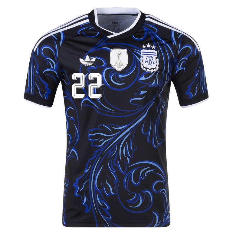Argentina Bortatröja VM 2026 Herr – Lautaro Martínez #22 Kortärmad Fotbollströja 2 Argentina Bortatröja VM 2026 Herr – Lautaro Martínez #22 Kortärmad Fotbollströja