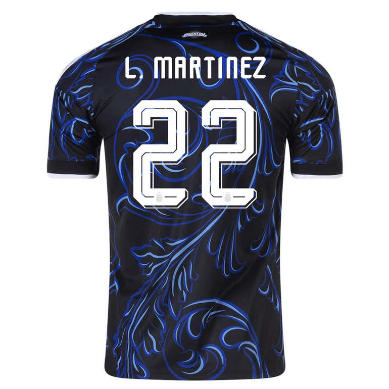 Argentina Bortatröja VM 2026 Herr – Lautaro Martínez #22 Kortärmad Fotbollströja 1 Argentina Bortatröja VM 2026 Herr – Lautaro Martínez #22 Kortärmad Fotbollströja
