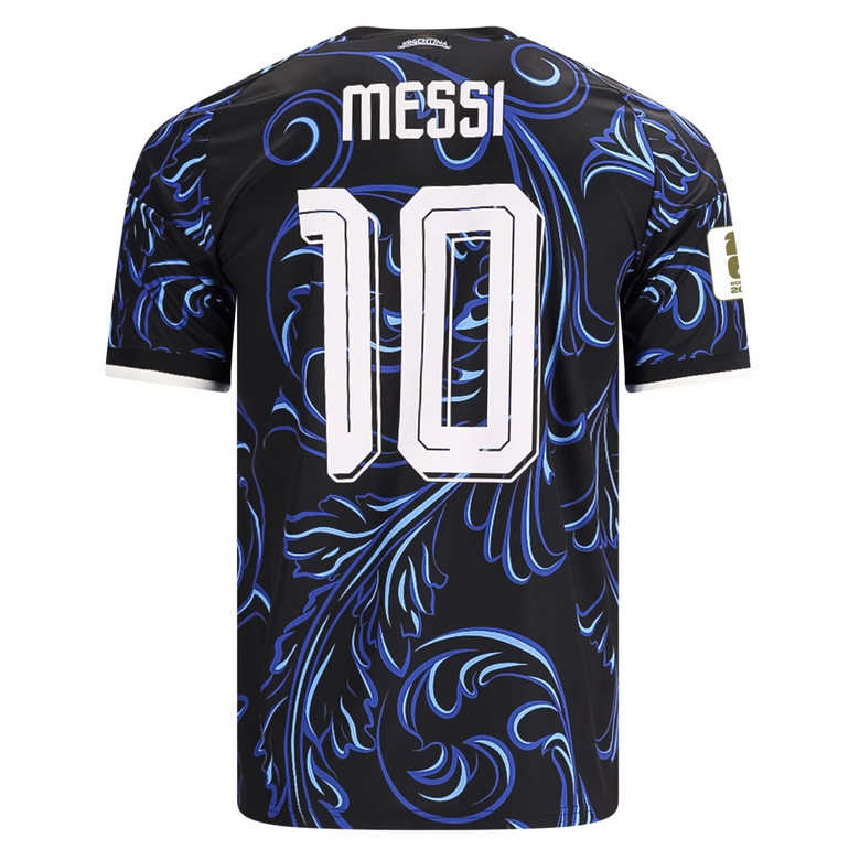 Argentina Bortatröja VM 2026 Herr – Lionel Messi #10 Fotbollströja med VM-Patch 1 Argentina Bortatröja VM 2026 Herr – Lionel Messi #10 Fotbollströja (Med VM 2026-märke)
