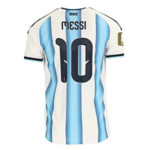 Argentina Hemmatröja VM 2026 Herr – Lionel Messi #10 Fotbollströja (Med VM 2026-märke)