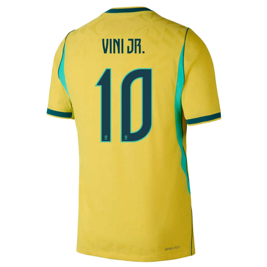 Brasilien Hemmatröja VM 2026 Vinícius Júnior 10 Herr Fotbollströja 1 Brasilien Hemmatröja VM 2026 Vinícius Júnior 10 Herr Fotbollströja