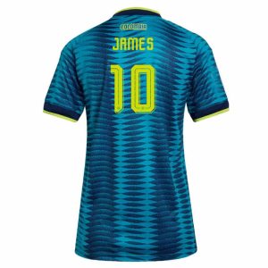 Colombia Bortatröja VM 2026 James Rodríguez 10 Dam Fotbollströja