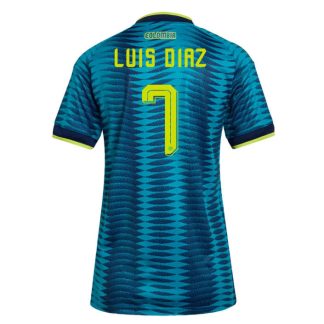 Colombia Bortatröja VM 2026 Luis Díaz 7 Dam Fotbollströja