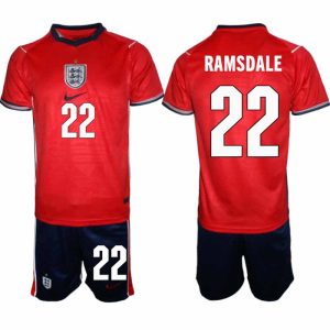 England Bortaställ VM 2026 Herr Aaron Ramsdale 22 Tröja och Shorts