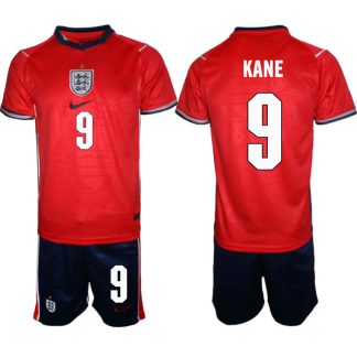 England Bortaställ VM 2026 Herr Harry Kane 9 Tröja och Shorts