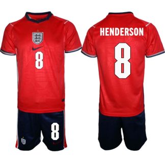 England Bortaställ VM 2026 Herr Jordan Henderson 8 Tröja och Shorts